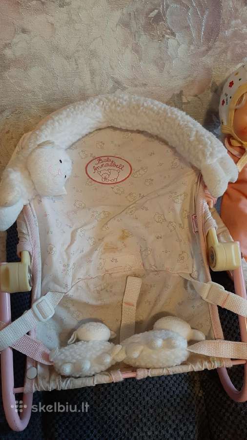 Baby annabel kėdute nešioklė su lėle - nuotraukos Nr. 10