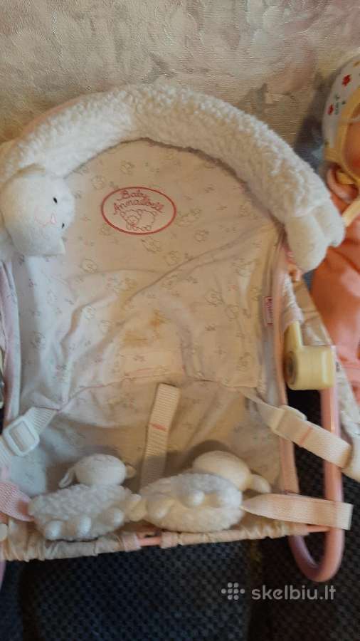 Baby annabel kėdute nešioklė su lėle - nuotraukos Nr. 11