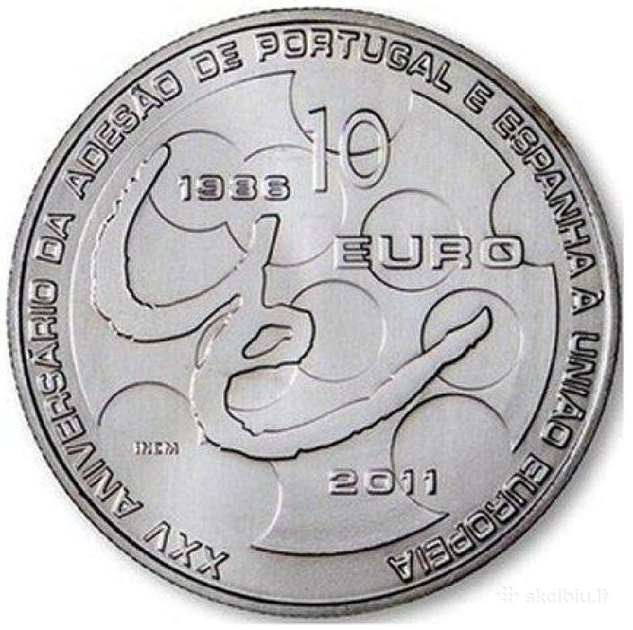 2011kolekcinė moneta 10€ Portugalija - nuotraukos Nr. 3