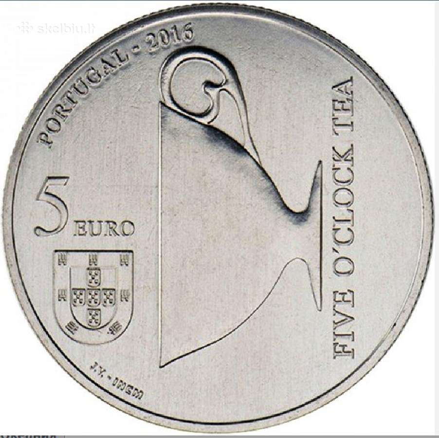 2016 Kolekcinė moneta 5€ Portugalija - nuotraukos Nr. 4