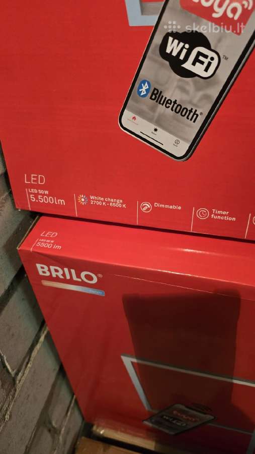 Nauji LED šviestuvai WiFi+ bluetooth - nuotraukos Nr. 7