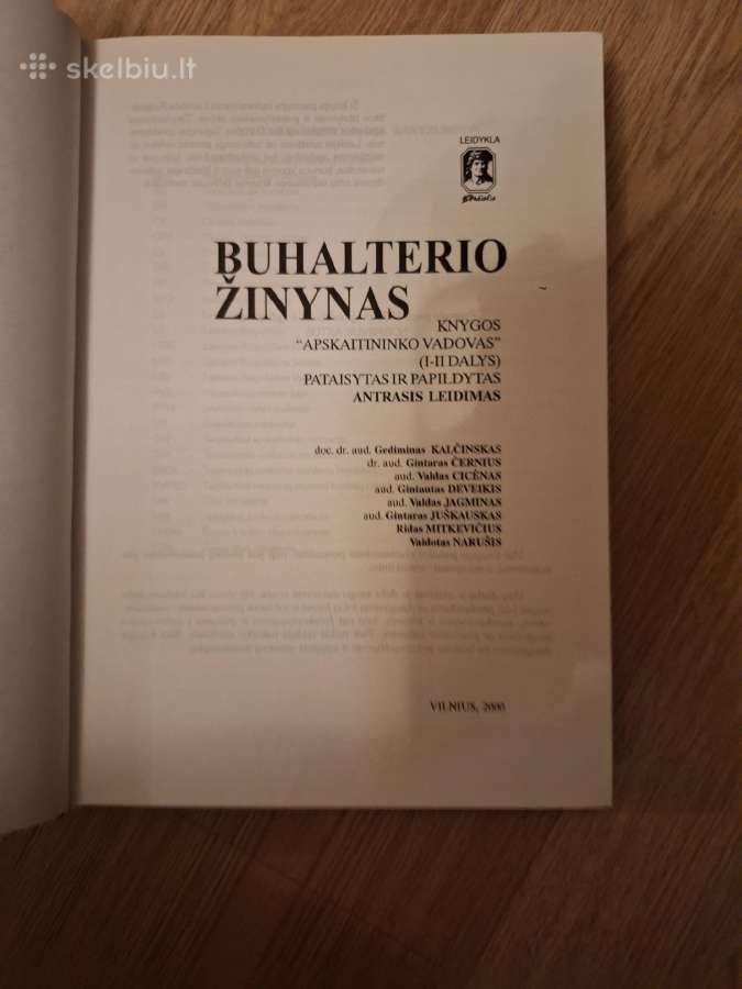 Buhalterio žinynas - nuotraukos Nr. 2