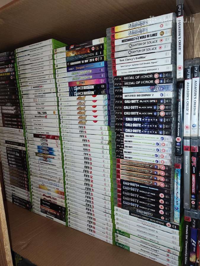 Xbox 360, X360 ivairus zaidimai