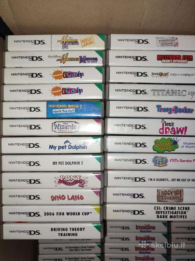 Wii ir Nintendo Ds ivairus zaidimai - nuotraukos Nr. 2