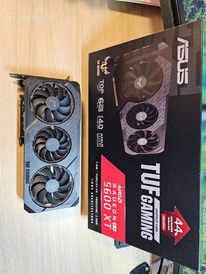 Asus Tuf 3 Rx 5600 XT EVO Gaming Top - Skelbiu.lt