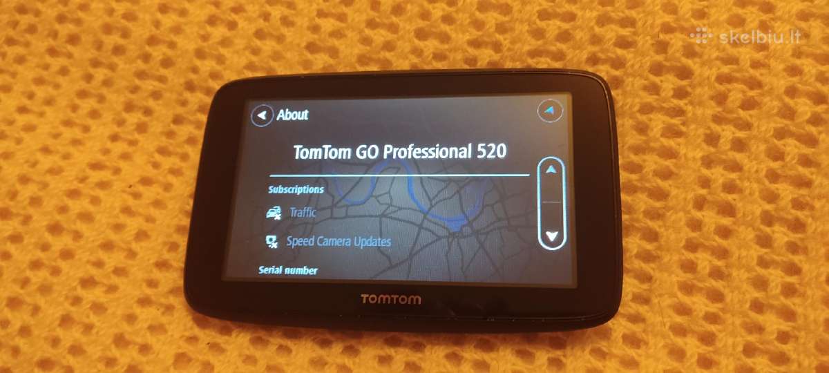 Tomtom Go Professional 520 - Skelbiu.lt
