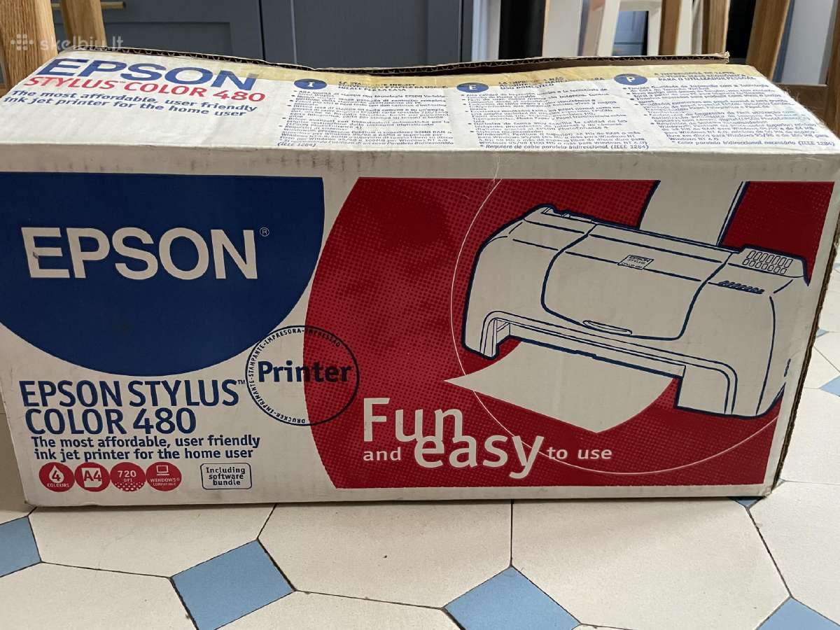 Epson color stylus 460 spausdintuvas - nuotraukos Nr. 2