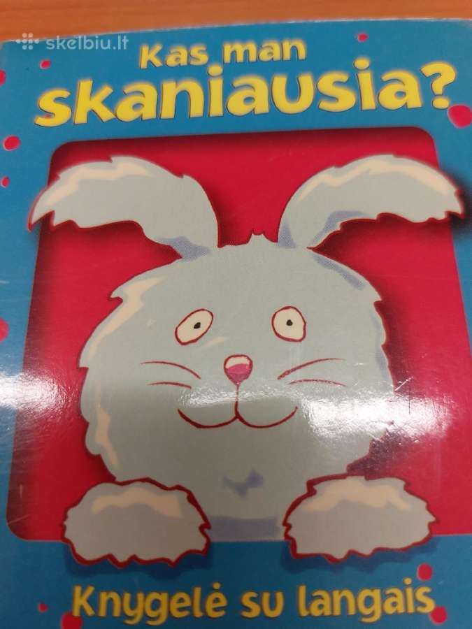 Vaikiška knygutė kietais viršeliais