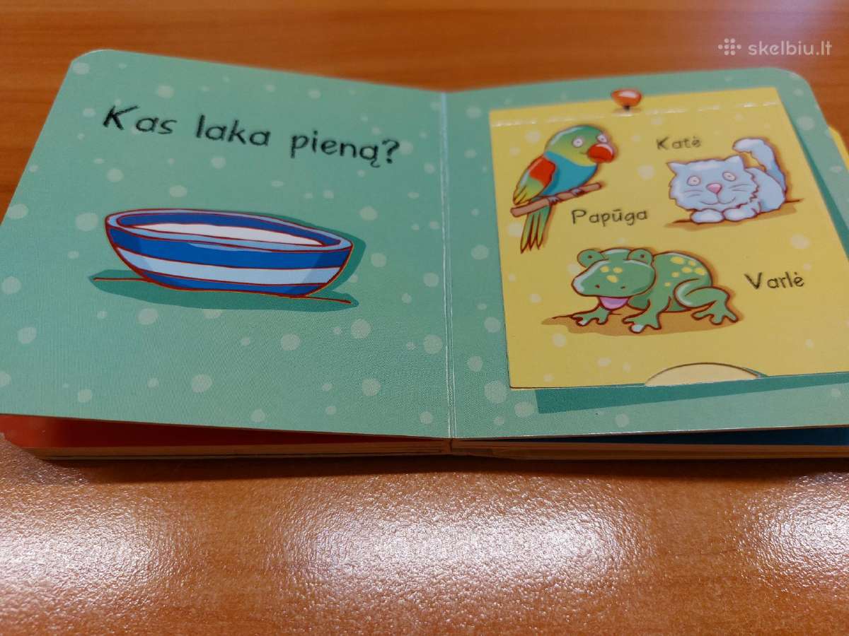 Vaikiška knygutė kietais viršeliais - nuotraukos Nr. 2