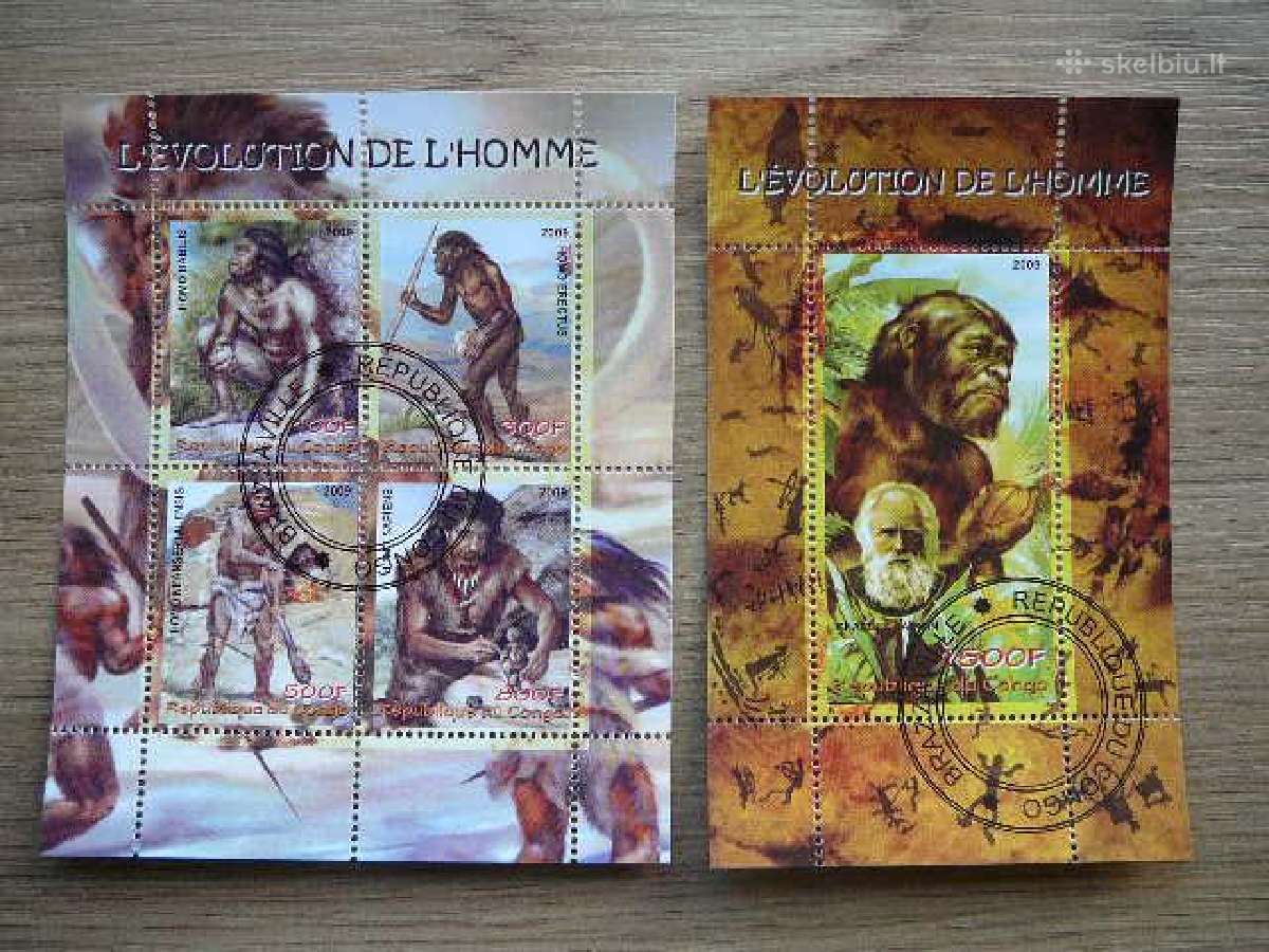 Homo Sapiens Ch. Darwinas Kongas 2009 antsp s429/0