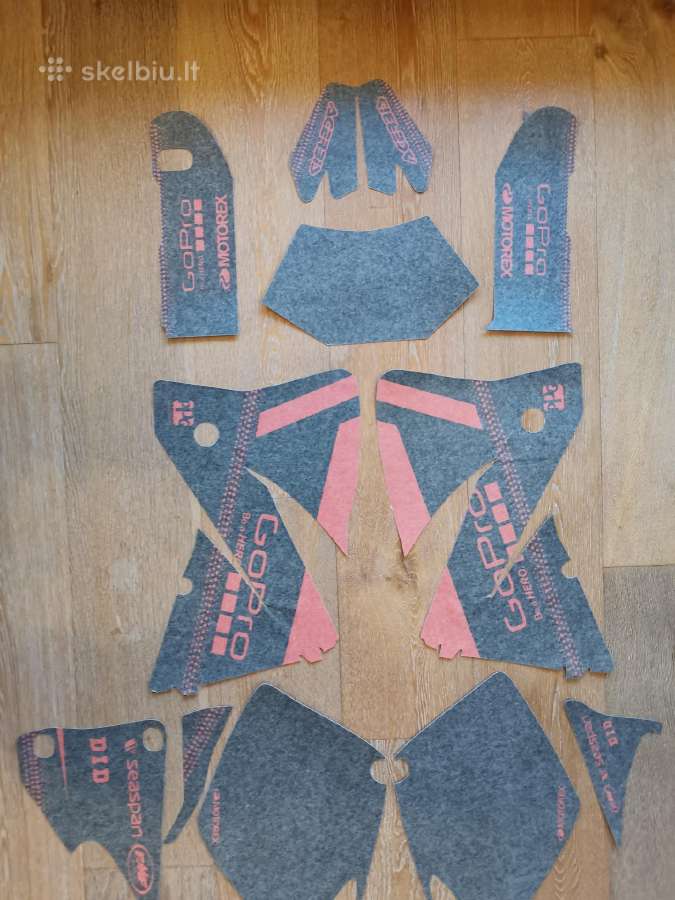 KTM 400,450,500 Exc 2000-2005 nauja grafika - nuotraukos Nr. 7