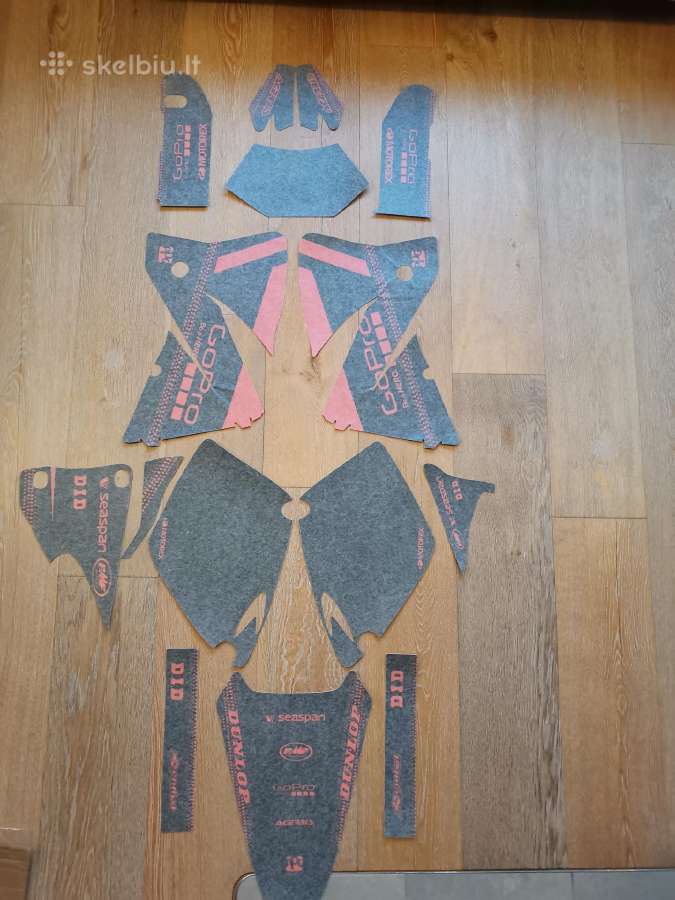 KTM 400,450,500 Exc 2000-2005 nauja grafika - nuotraukos Nr. 3