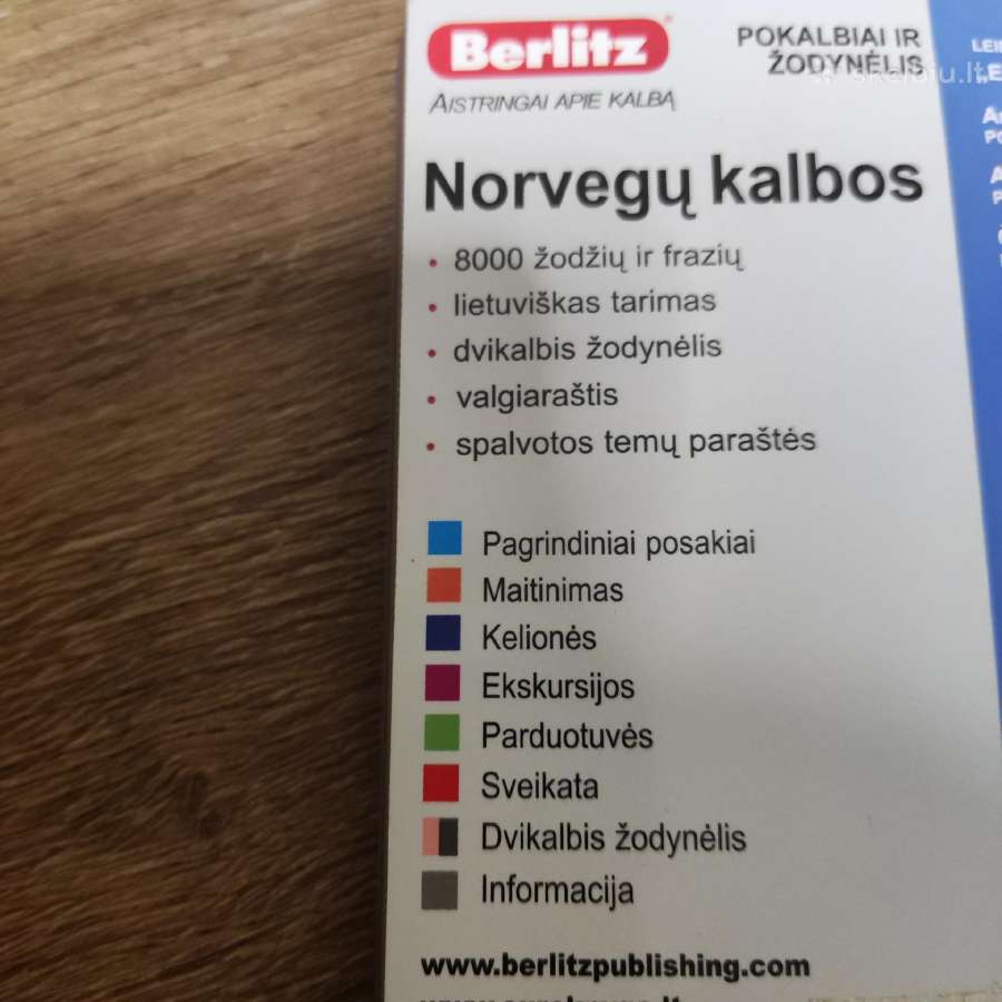 Anglų ir Norvegų žodynėlis - nuotraukos Nr. 4