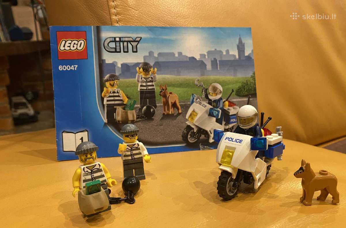 Lego konstruktorius policijos nuovada 60047