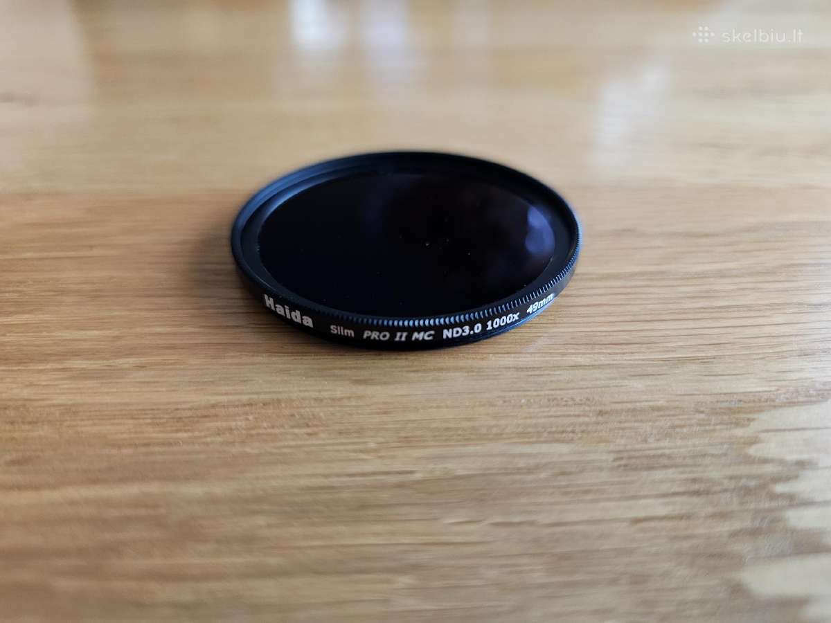 Objektyvo filtras Haida Nd 3,0 49 mm - nuotraukos Nr. 2