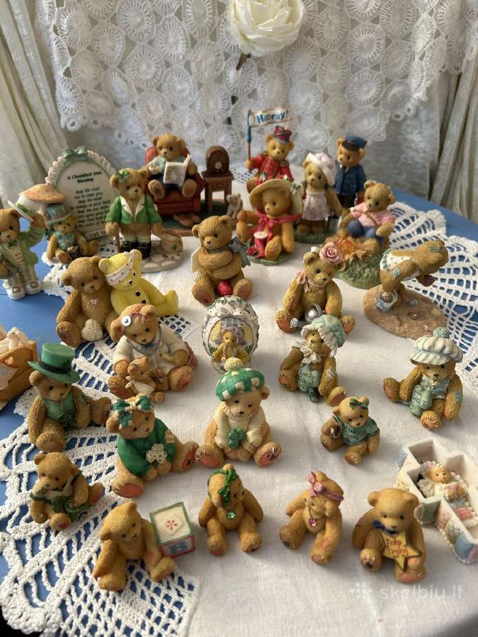 Cherrished teddies kolekciniai meskuciai figureles