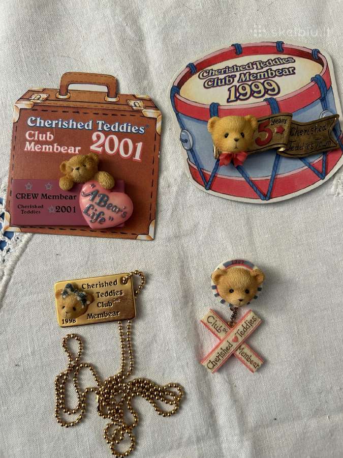 Cherrished teddies kolekciniai meskuciai figureles - nuotraukos Nr. 5