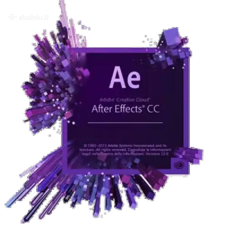 Adobe After Effects įrašymas