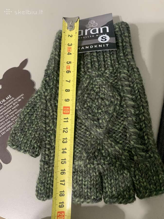 Šiltos riešinės is 100% merino vilnos. - nuotraukos Nr. 5