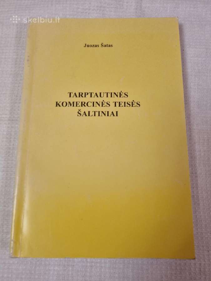 Tarptautinės komercinės teisės šaltiniai