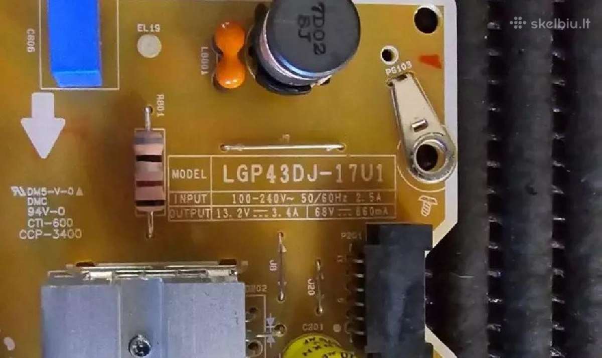 LG 43uk6300mlb - Originalus Detales - nuotraukos Nr. 3