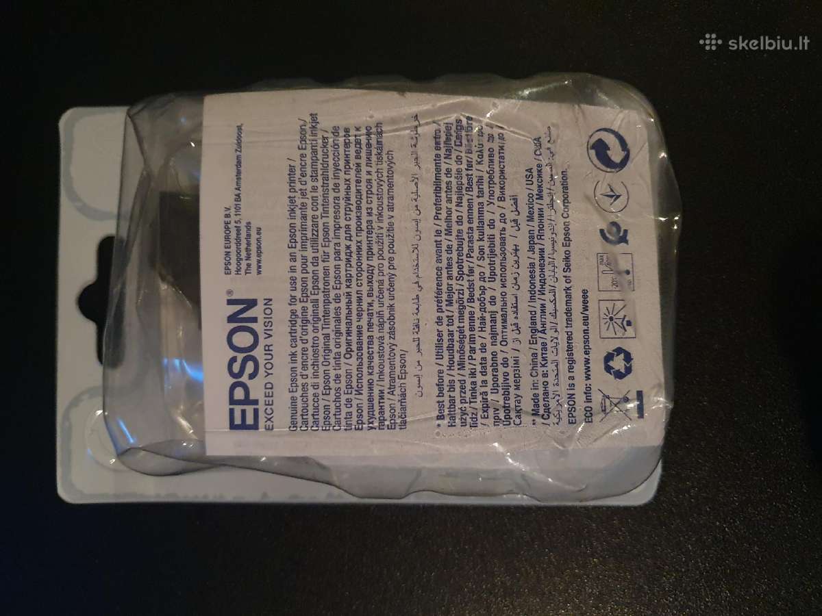 Rašalas Epson 33xl Ink Cartridge, Juodas - nuotraukos Nr. 2