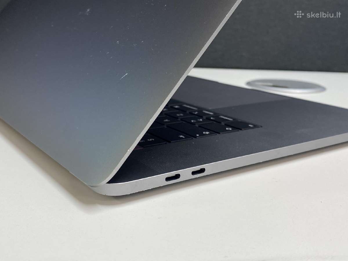 Apple MacBook Pro 15 (A1990) i7-9750h 16/256 #1-21 - nuotraukos Nr. 12