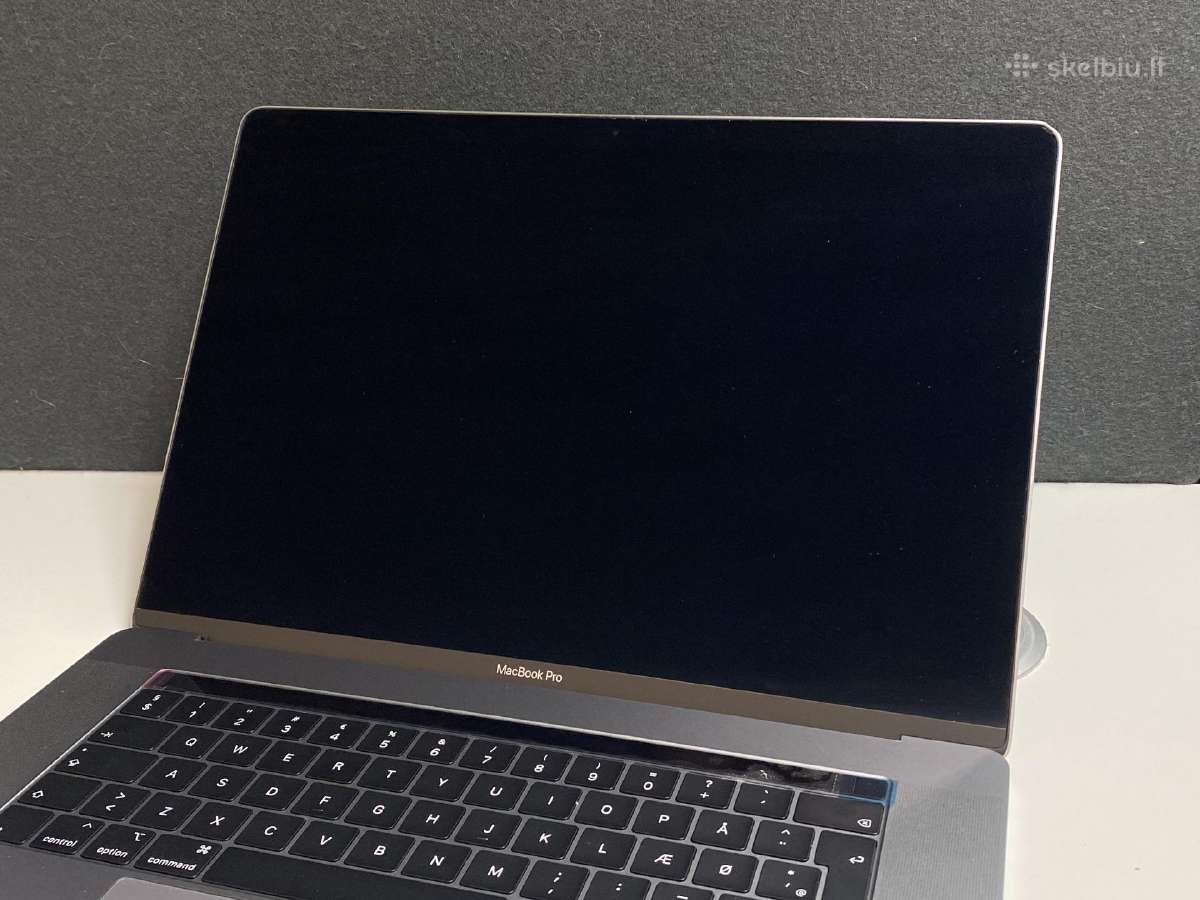 Apple MacBook Pro 15 (A1990) i7-9750h 16/256 #1-21 - nuotraukos Nr. 8