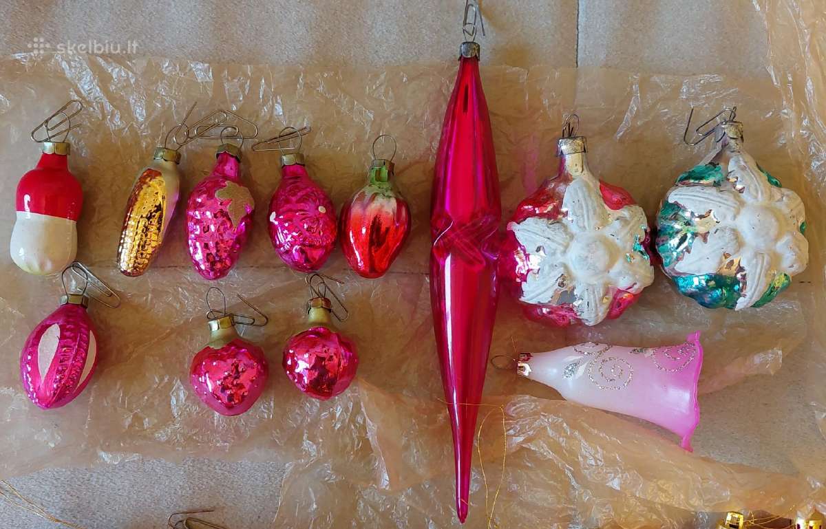 Eglutės žaisliukai