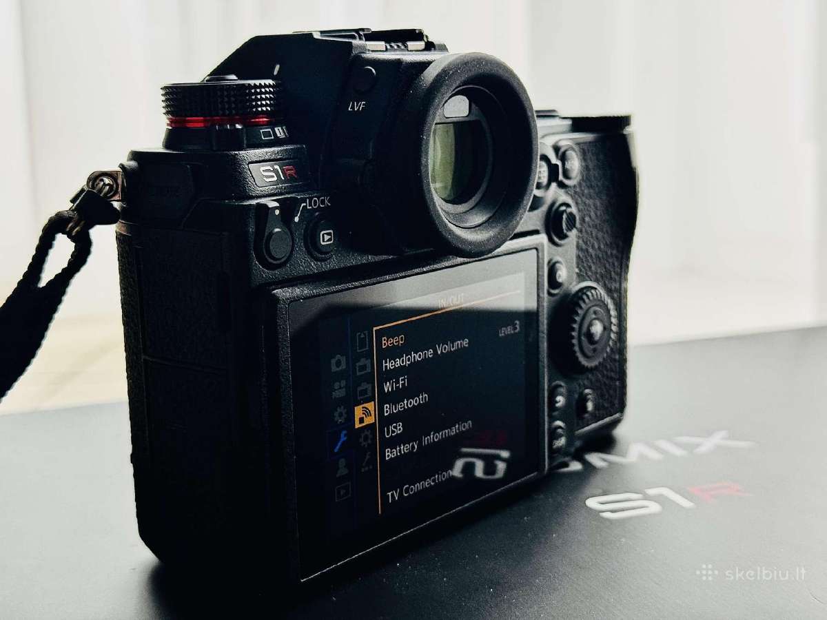 Panasonic Lumix Dc-s1r + priedai - nuotraukos Nr. 3