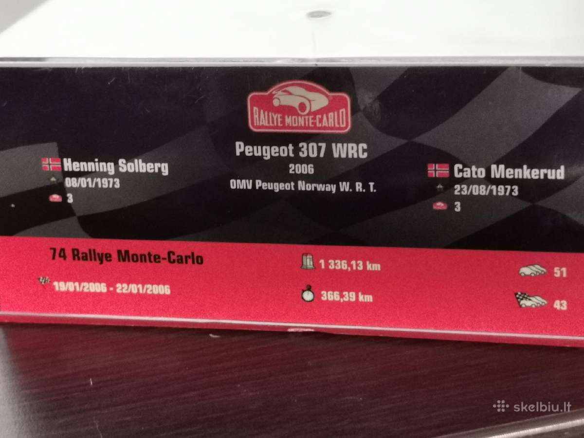 1:43 Peugeot 307 Wrc - nuotraukos Nr. 3