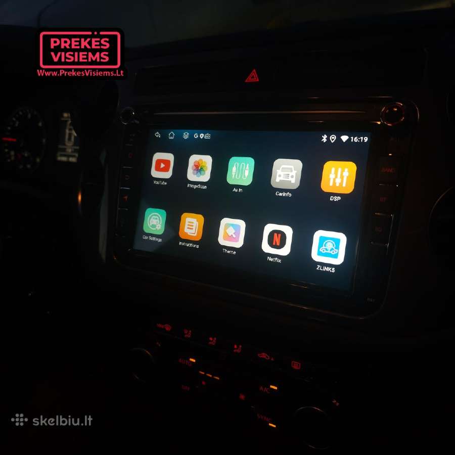 Volkswagen Tiguan android multimedija 2007 – 2016 - nuotraukos Nr. 4