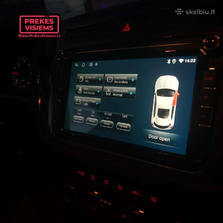 Volkswagen Tiguan android multimedija 2007 – 2016 - nuotraukos Nr. 5