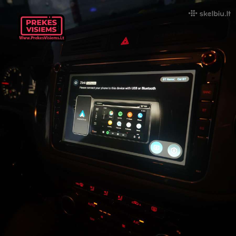 Volkswagen Tiguan android multimedija 2007 – 2016 - nuotraukos Nr. 8