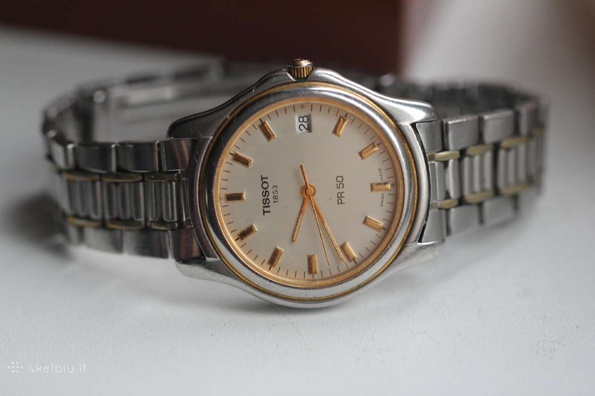Tissot 1853 Pr 50 Originalas quartz - nuotraukos Nr. 2