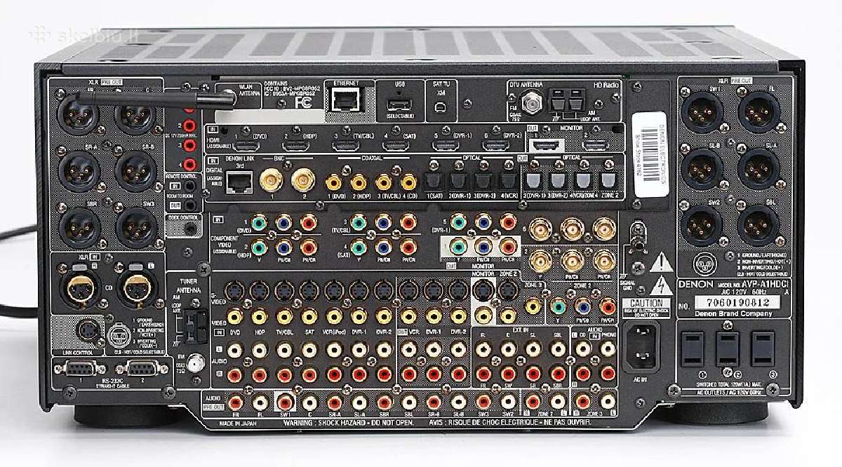Denon Avp A1hd; Denon Avc- A1xva - nuotraukos Nr. 2