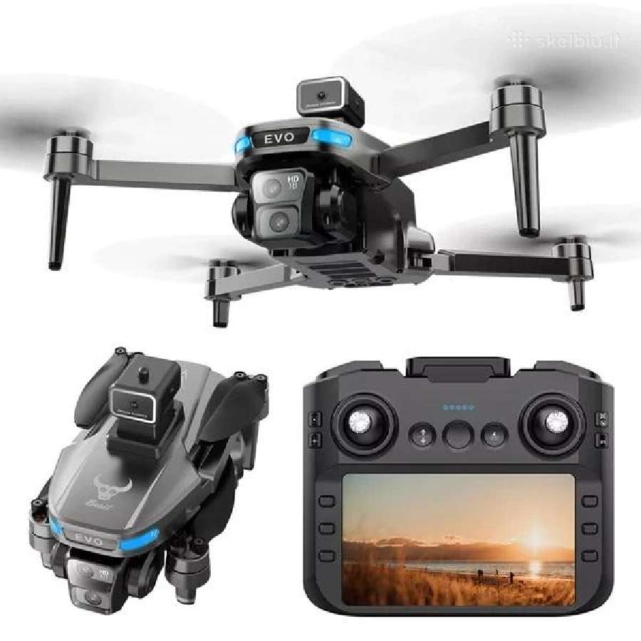 S901 Pro dronas su LCD ekranu, dviejomis kameromis - nuotraukos Nr. 3