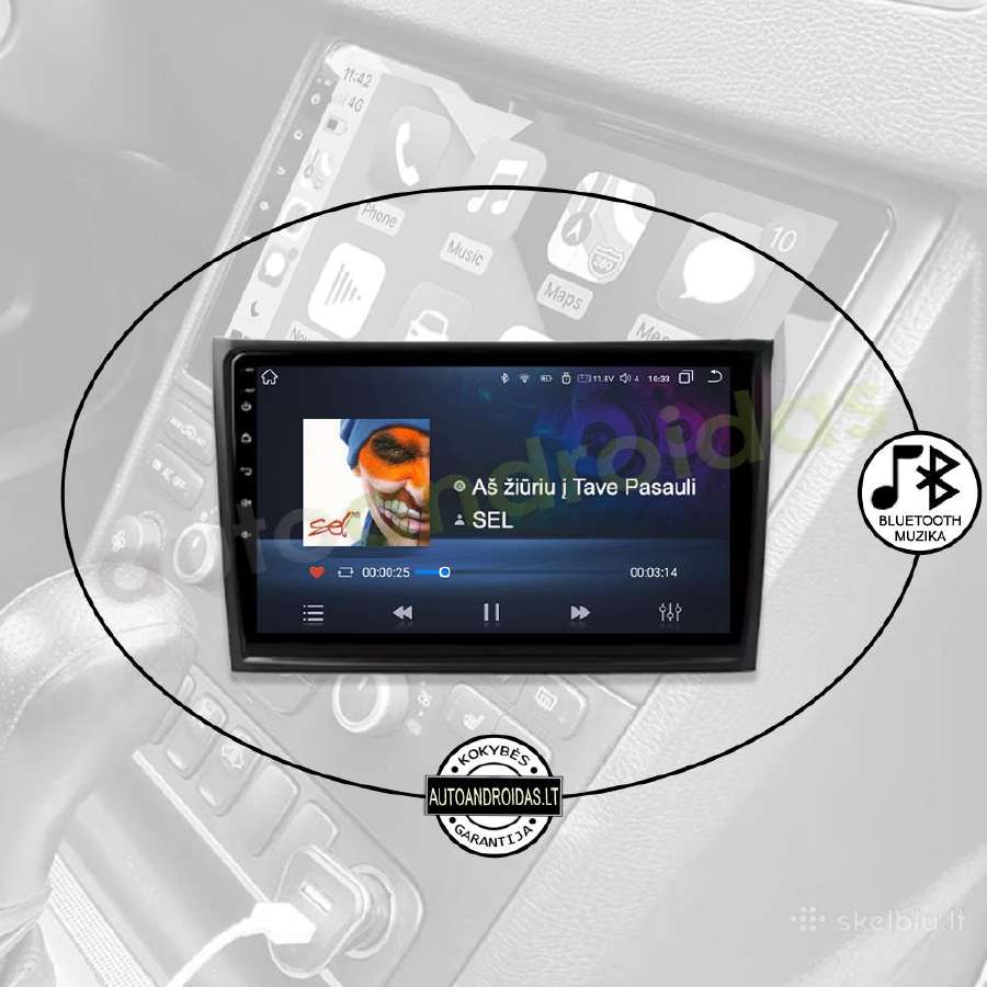 Volvo XC90 2003-14 Android multimedija WiFi/GPS/bt - nuotraukos Nr. 6