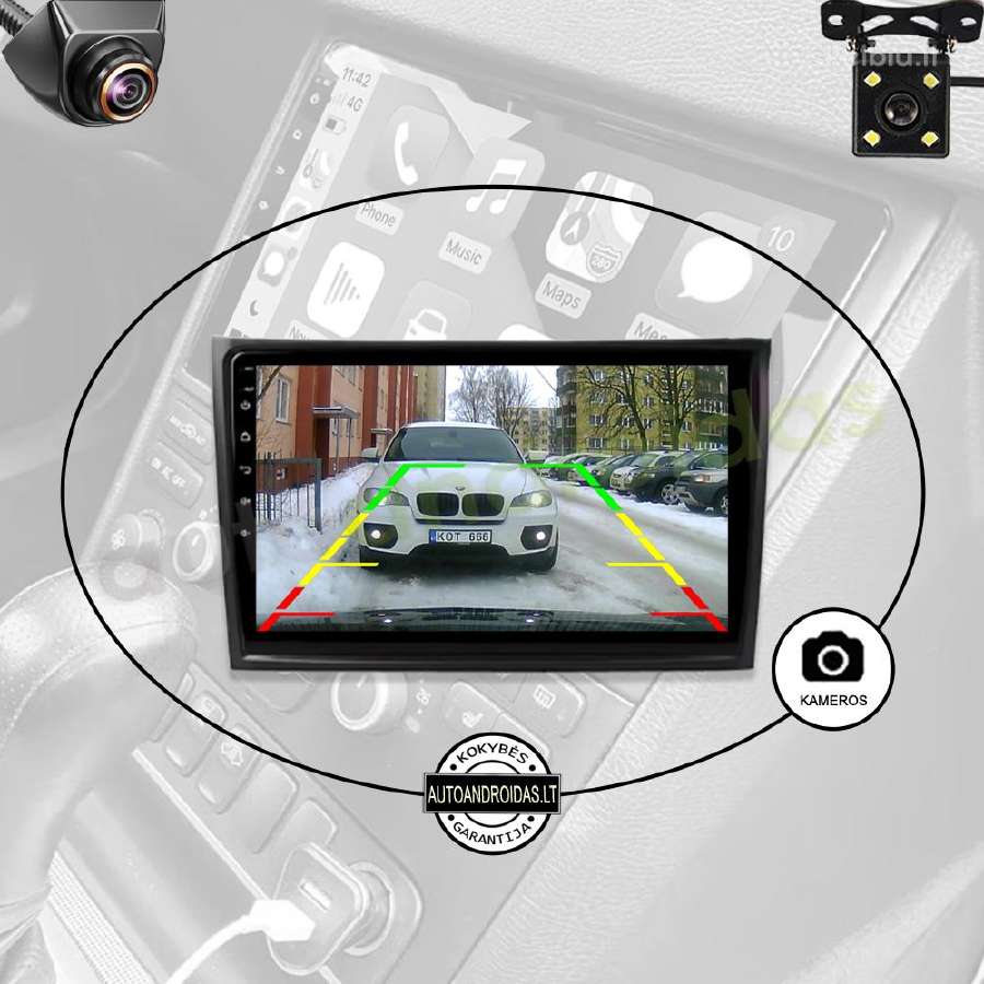 Volvo XC90 2003-14 Android multimedija WiFi/GPS/bt - nuotraukos Nr. 7