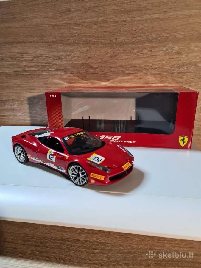 Ferrari 458 challenge 1:18