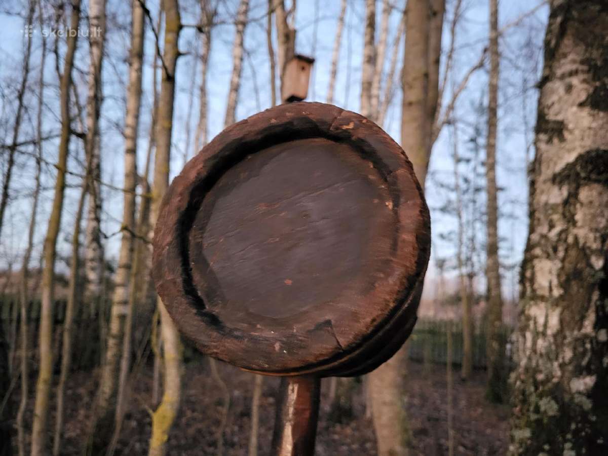 Reta autentiška senovinė medinė alaus samtis! - nuotraukos Nr. 6