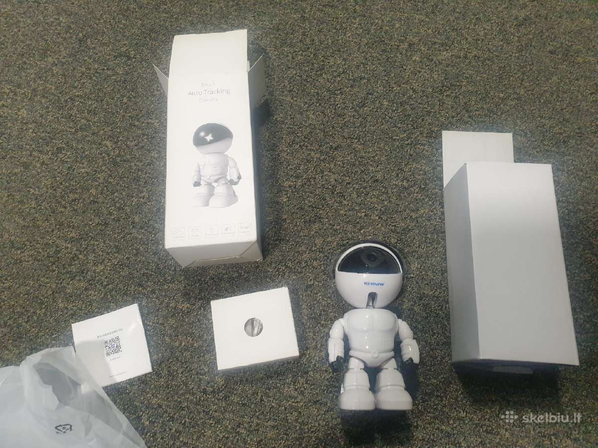 Robotukas WiFi stebėjimo vaizdo kamera - nuotraukos Nr. 7
