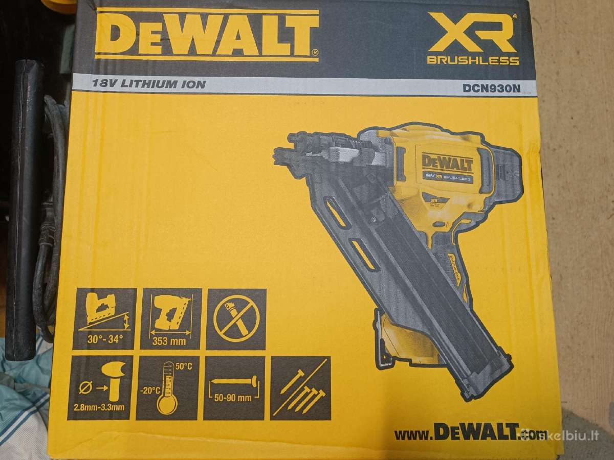 Dewalt akumuliatoriniai irankiai - nuotraukos Nr. 25