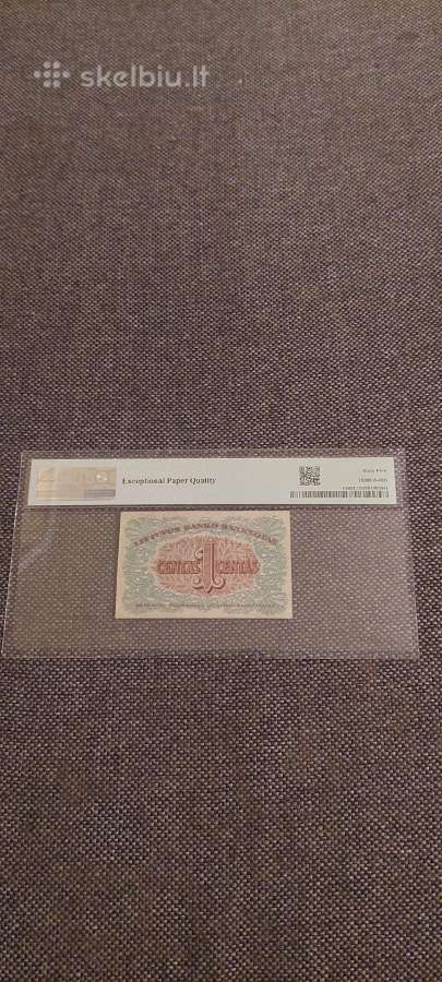 1922m. 1 Centas Ms65 - nuotraukos Nr. 2