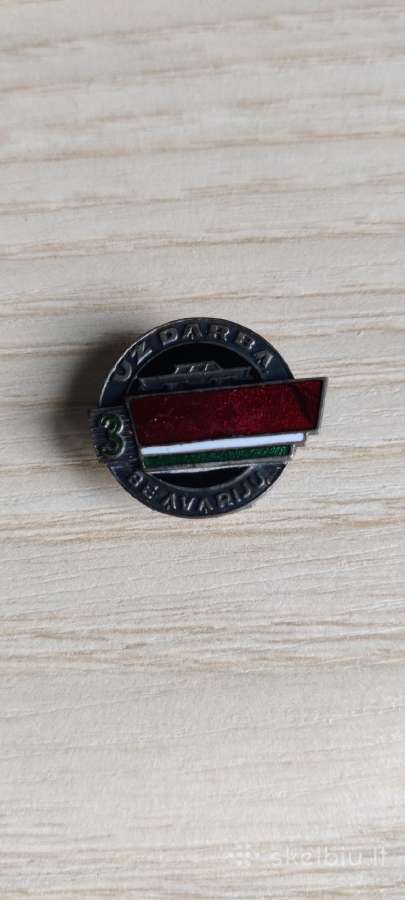 Ženkliukas"už darbą be avarijų"