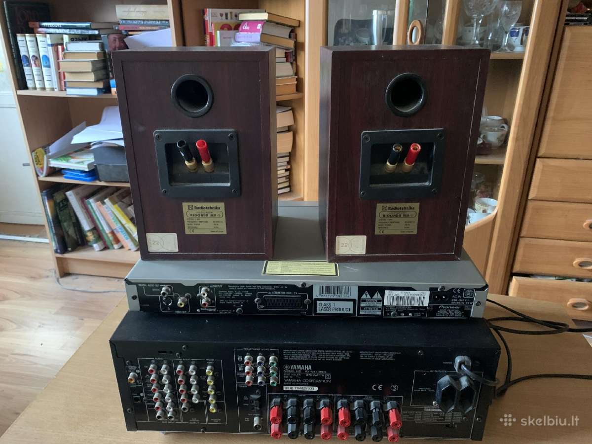 Yamaha V440rds+pioneer Dv-350+ radiotehnika Mm1 - nuotraukos Nr. 2