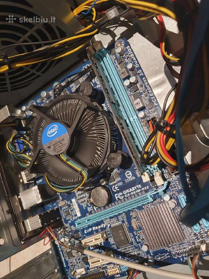 Gigabyte ga-h61m-s2v-b3 ir ga-h61m-ds2 su i3/i5