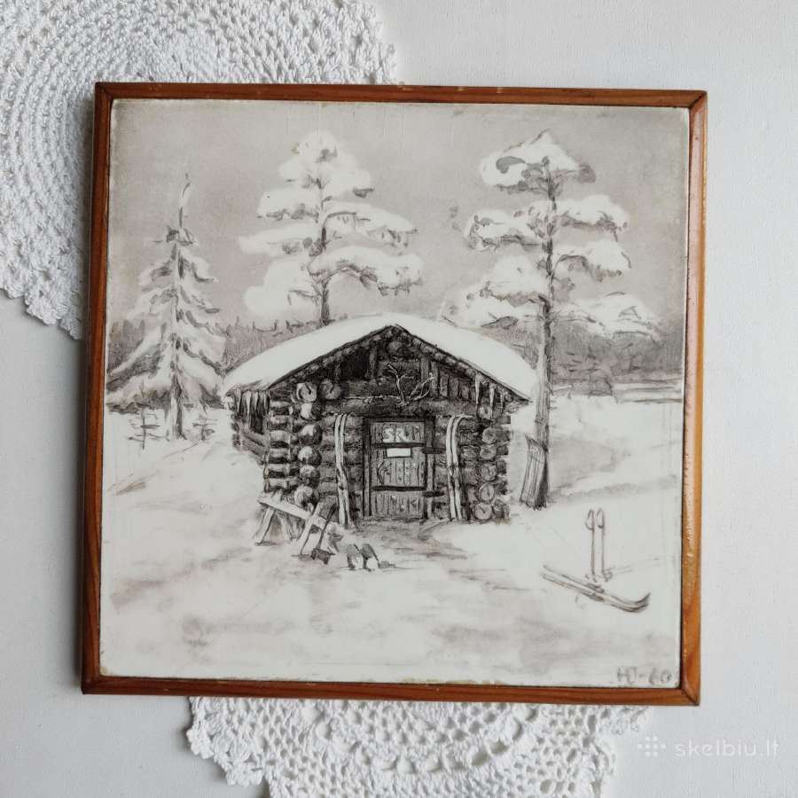 Antikvarinė keramikinė Boizenburg Bb plytelė pav. - nuotraukos Nr. 5