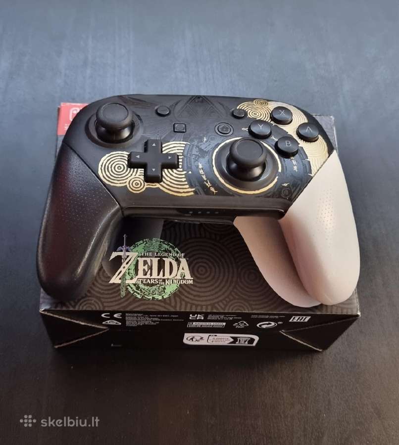 Nintendo Switch Pro Controller - Zelda - nuotraukos Nr. 2