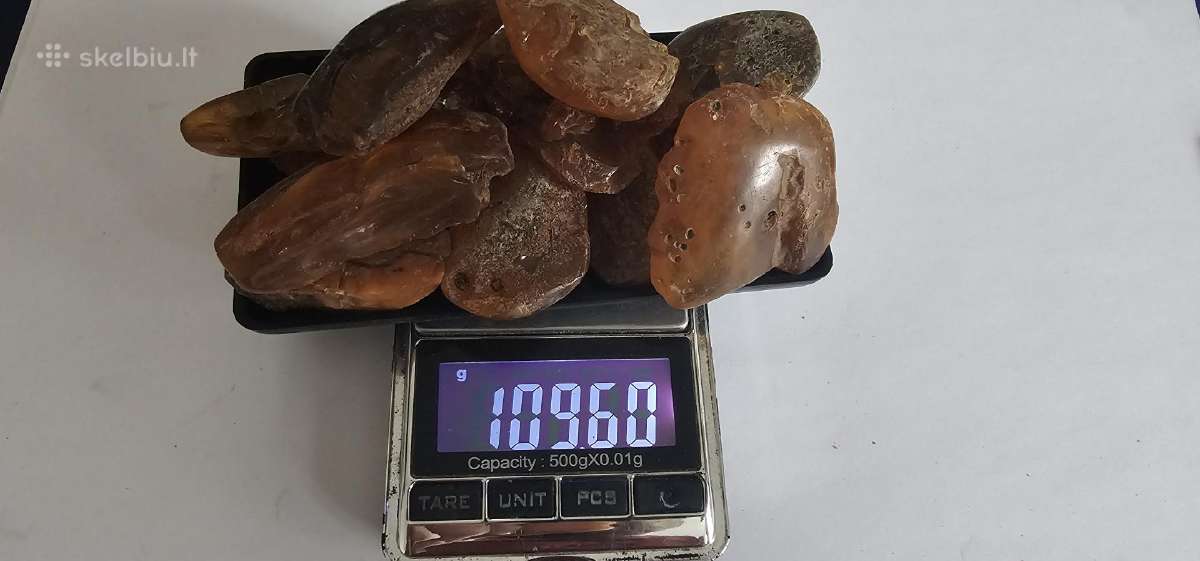 Jurinis gintaras 110gr dideli 8.5-10gr vnt - nuotraukos Nr. 4